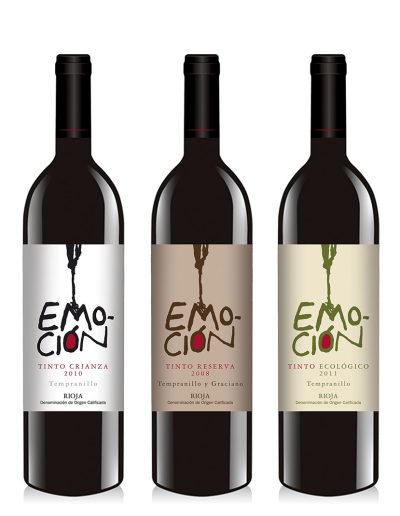 Jorge Barrientos Wines of Spain Emoción etiquetas