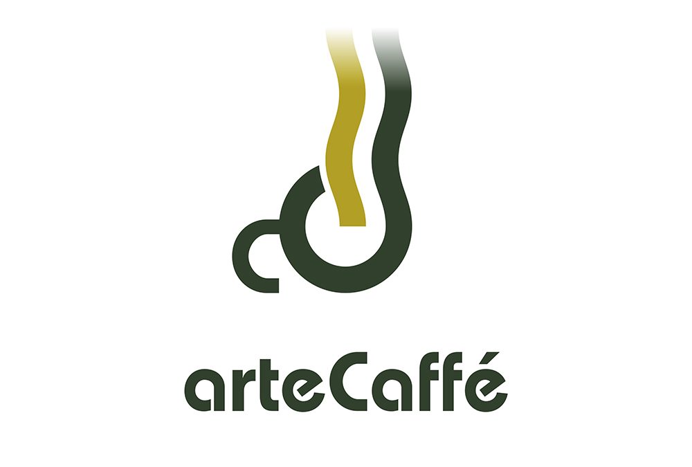 Artecaffé. Logo y aplicaciones